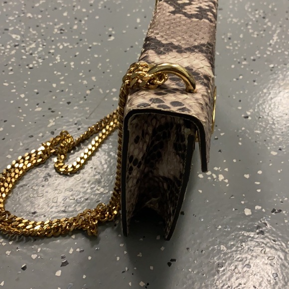 Crossbody Python Handbag Made In Italy - Picture 5 of 5